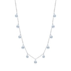 Colar Choker Gota com Zircônia em Prata 925