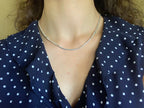 Colar Choker Coração em Prata 925