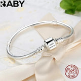 Pulseira Charme Cobra em Prata 925