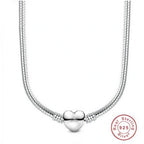 Colar Choker Coração em Prata 925